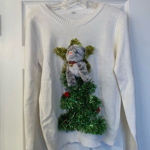 Ugly Christmas Sweater size M 🎄😺
